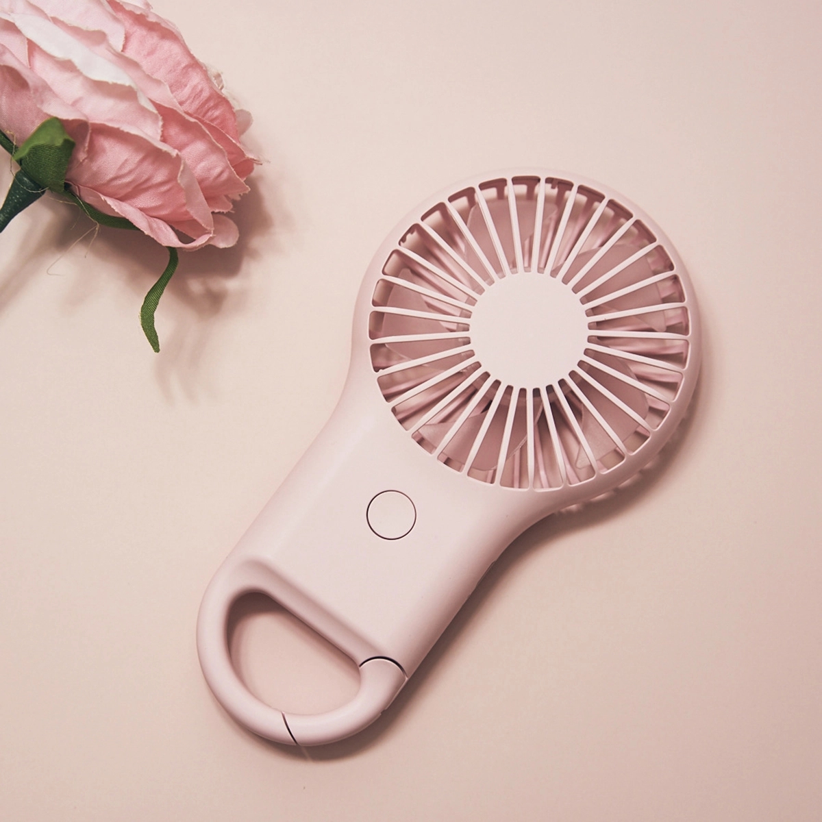 Outdoor Carabiner USB Handheld Fan 5