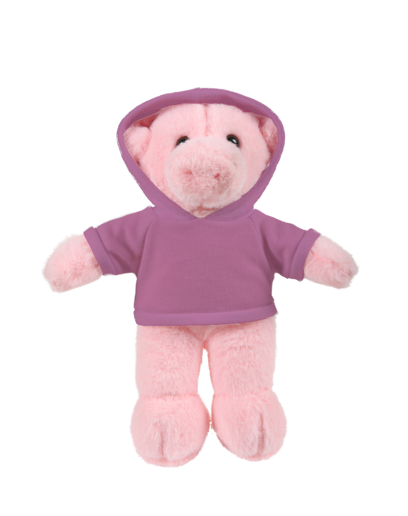 soft plush Pig with hoodie 6