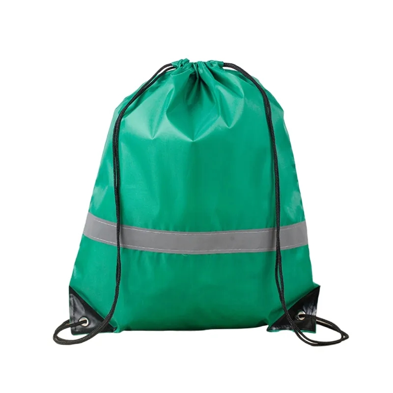Drawstring Backsacks Reflective Strip 2