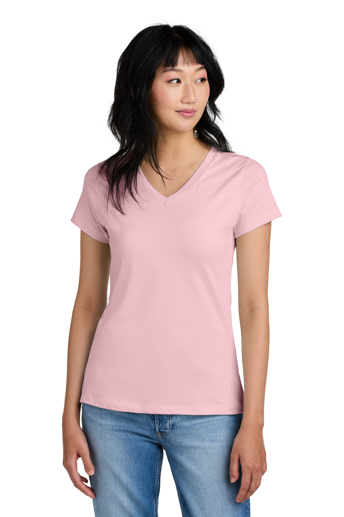 District® Women's Perfect Weight V-Neck Tee 41