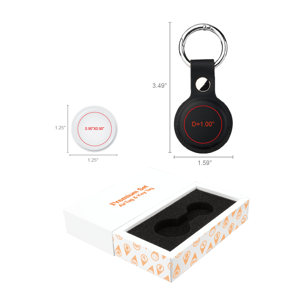AirTag & Key Tag QuickShip Premium Set