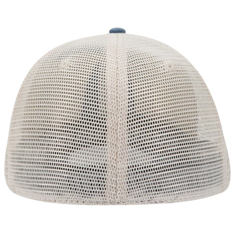 OTTO CAP® OTTO FLEX® Fitted 6 Panel Low Profile Mesh Back Trucker Hat 52