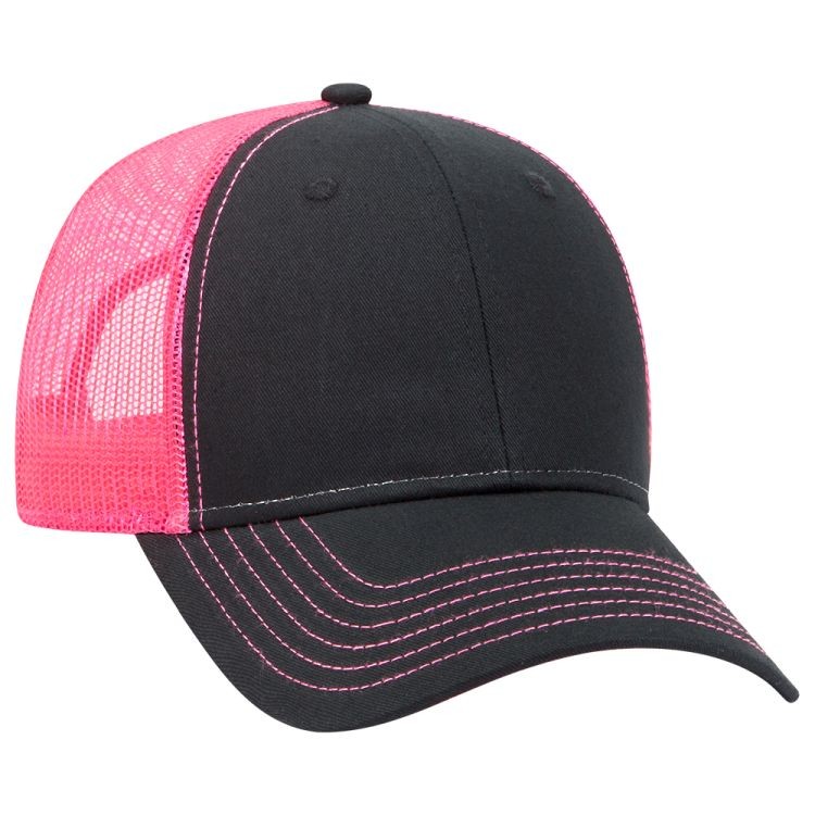 OTTO CAP® 6 Panel Low Profile Mesh Back Trucker Hat 59