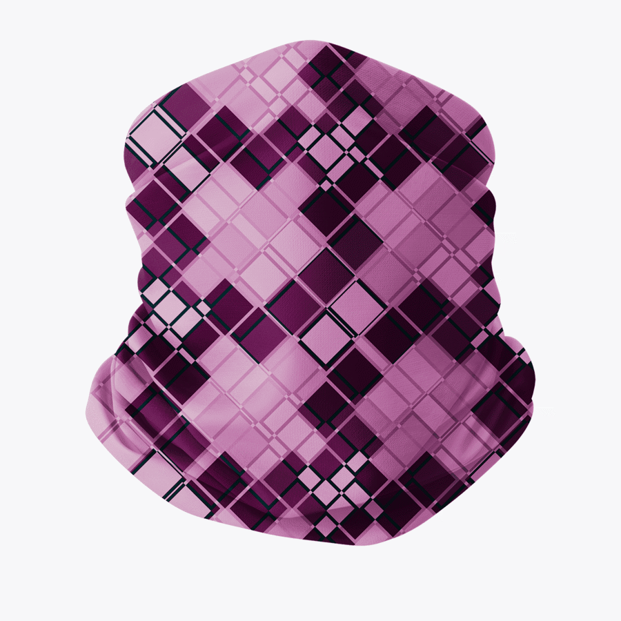 Adult Sublimation Double Layer Gaiter - 9.8" x 19" 1