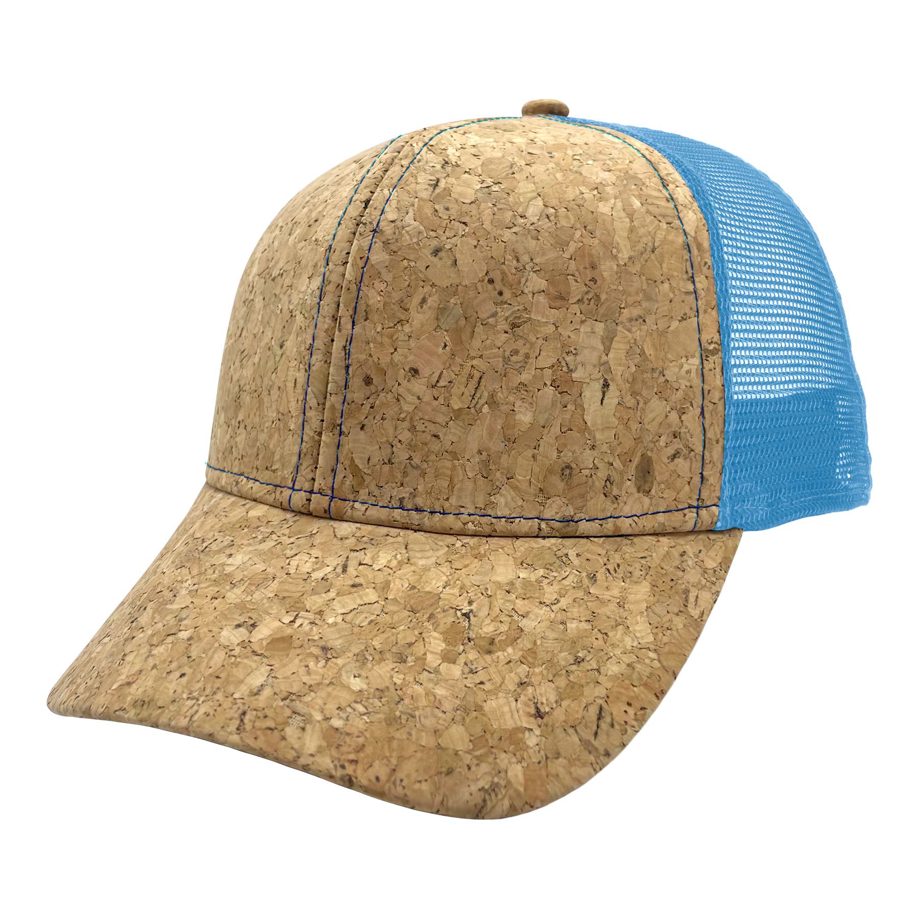 Two Tone Mesh Adjustable Trucker Baseball Cap 13