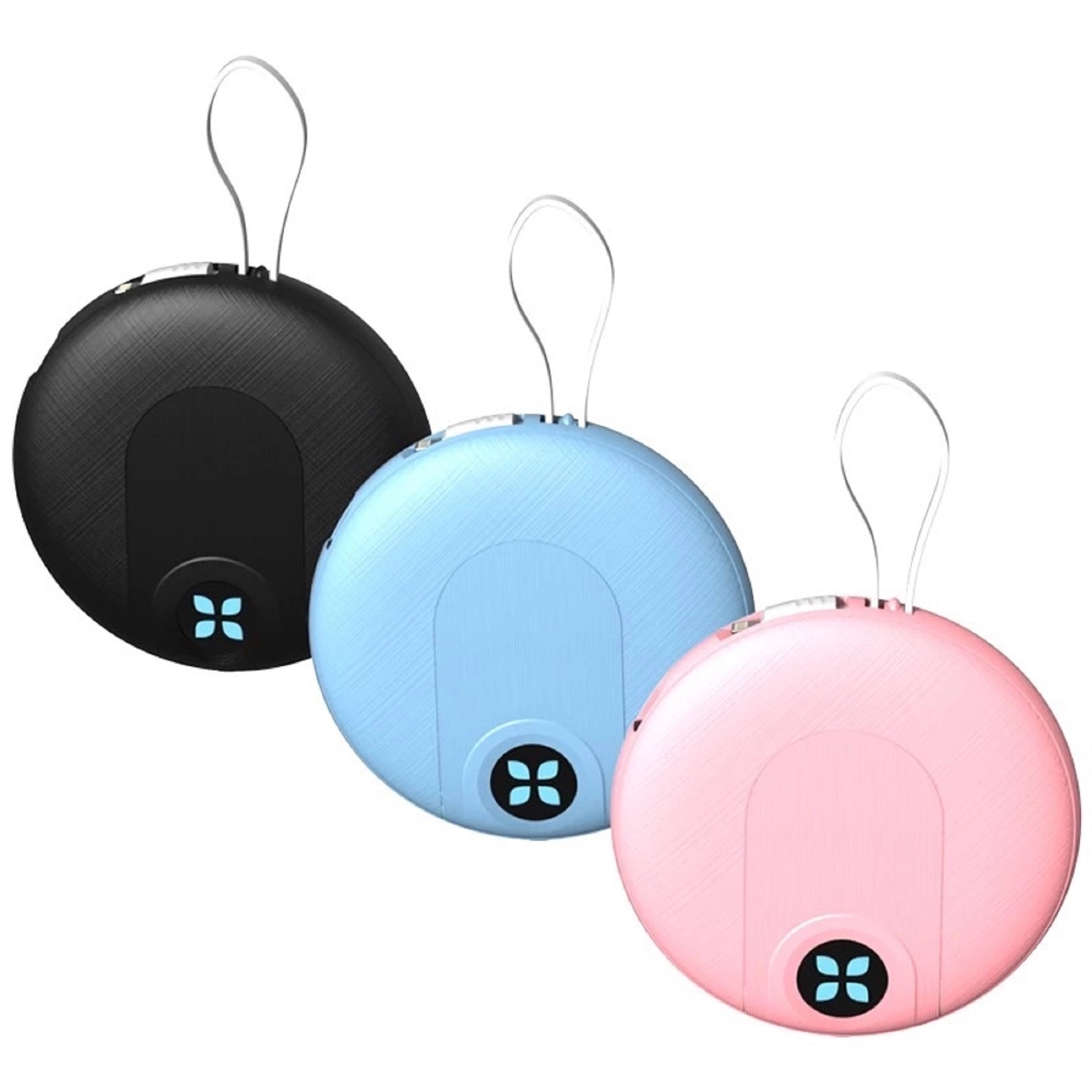 20000 mAh LED Power Bank With Built-in USB Charge Cable 10