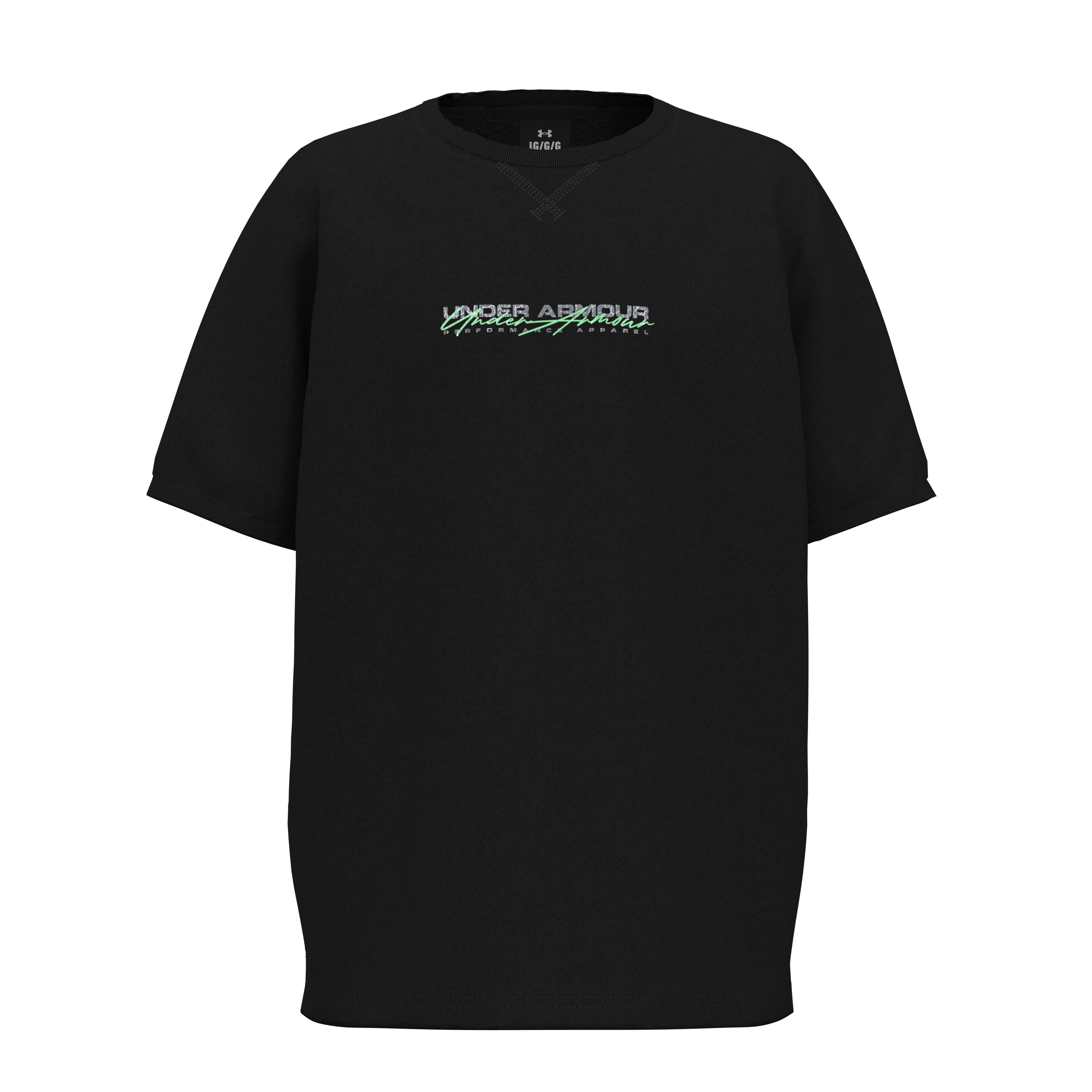 Boys' UA Icon Fleece Short Sleeve Crew 4