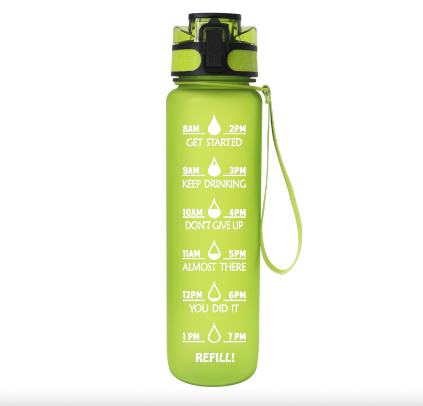 32oz Bottle With Time Marker 2