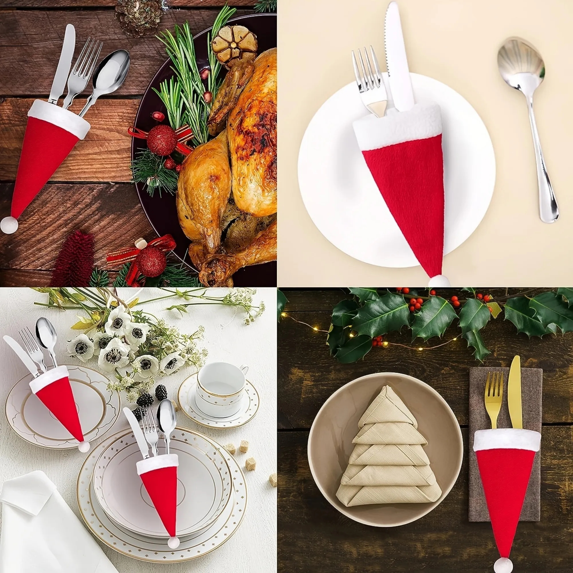 Christmas Mini Hat Table Decorations 5