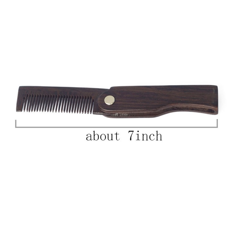 Folding sandalwood comb 7