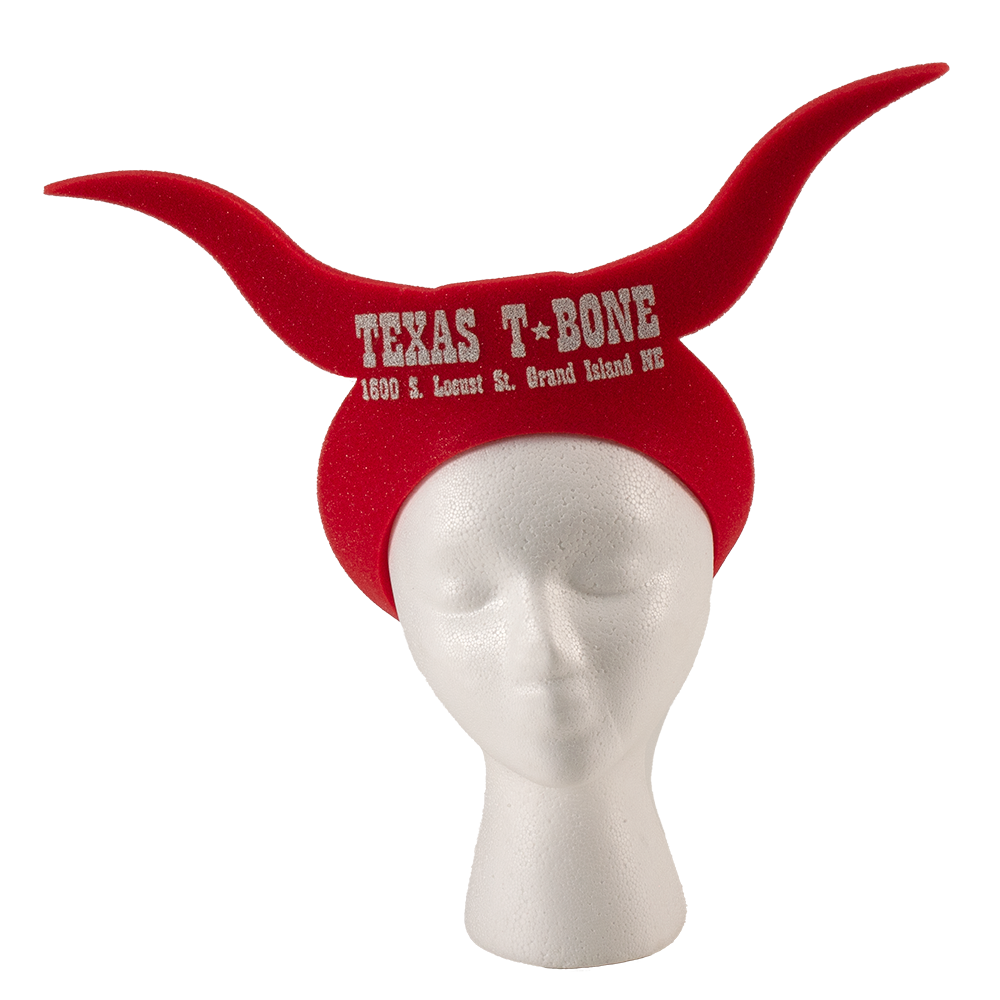 17" Foam Longhorn Visor 4