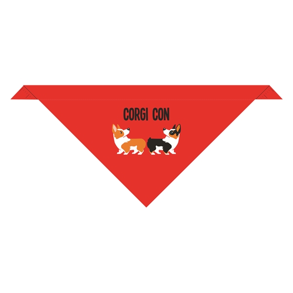 Pet triangle scarf 2