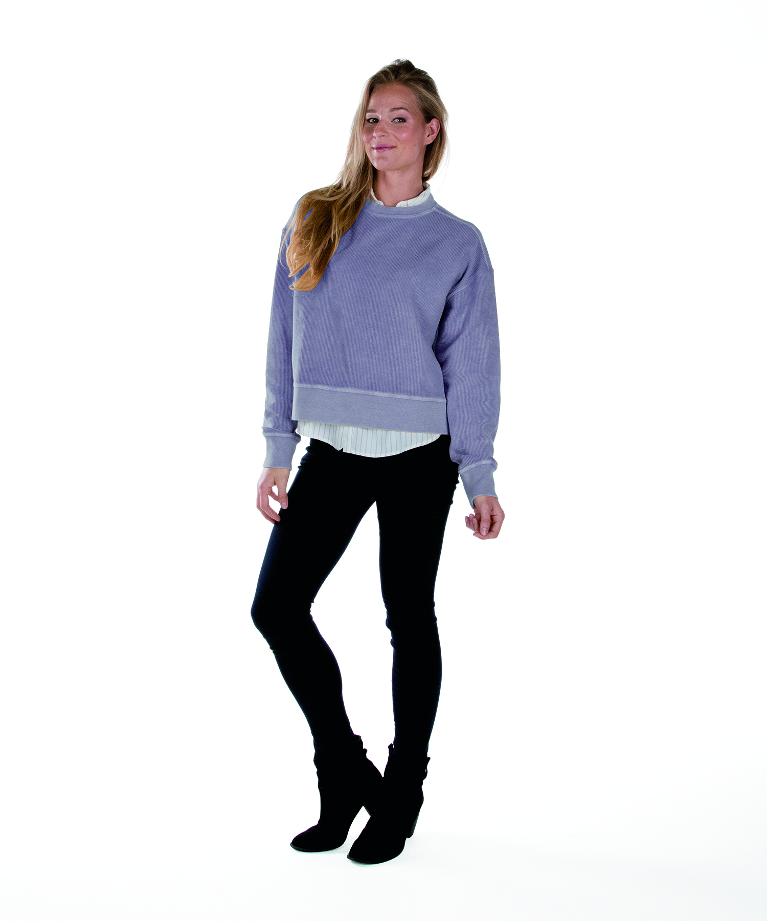 Camden Crew Crop Sweatshirt