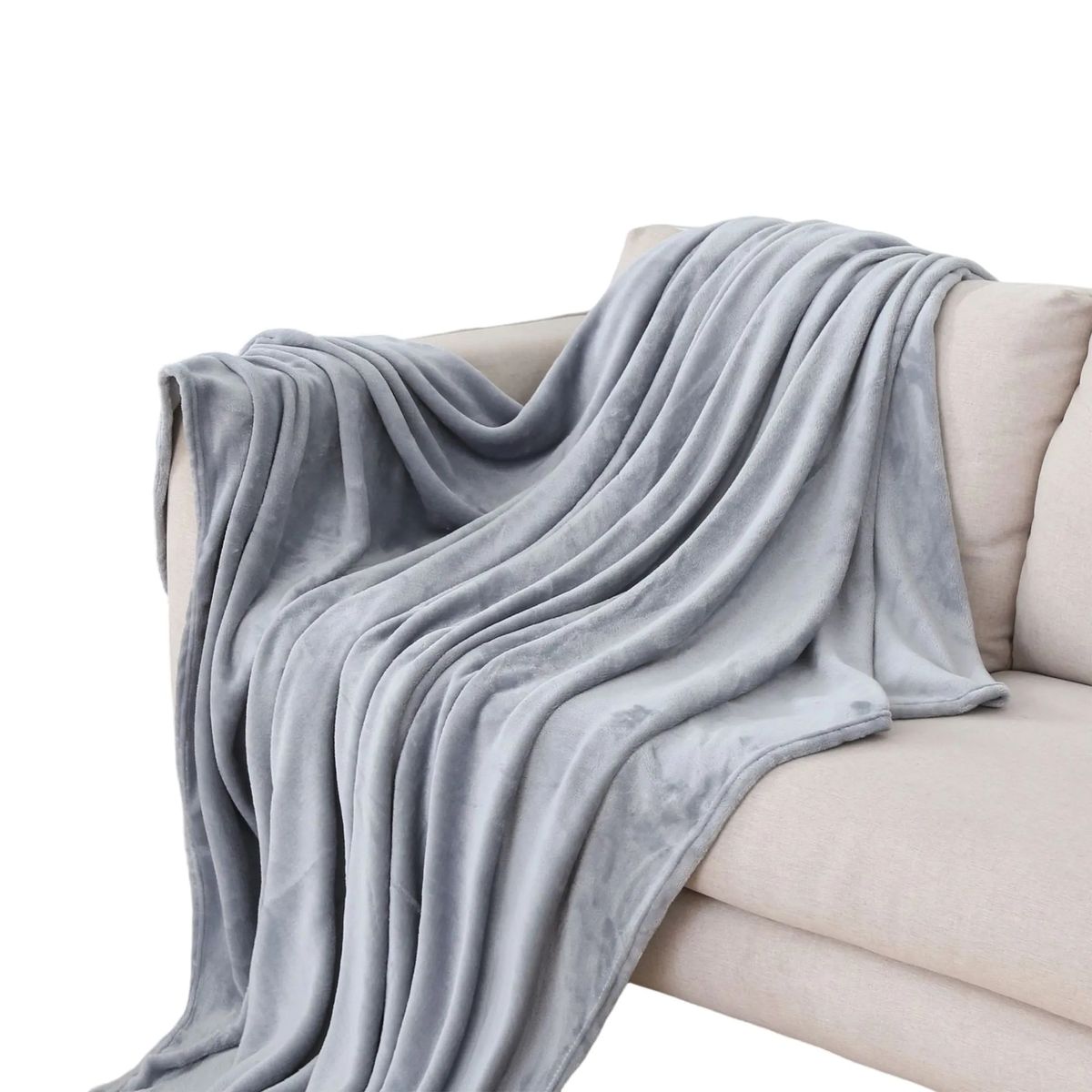 Year-Round Flannel Blanket for Couch or Bed 3