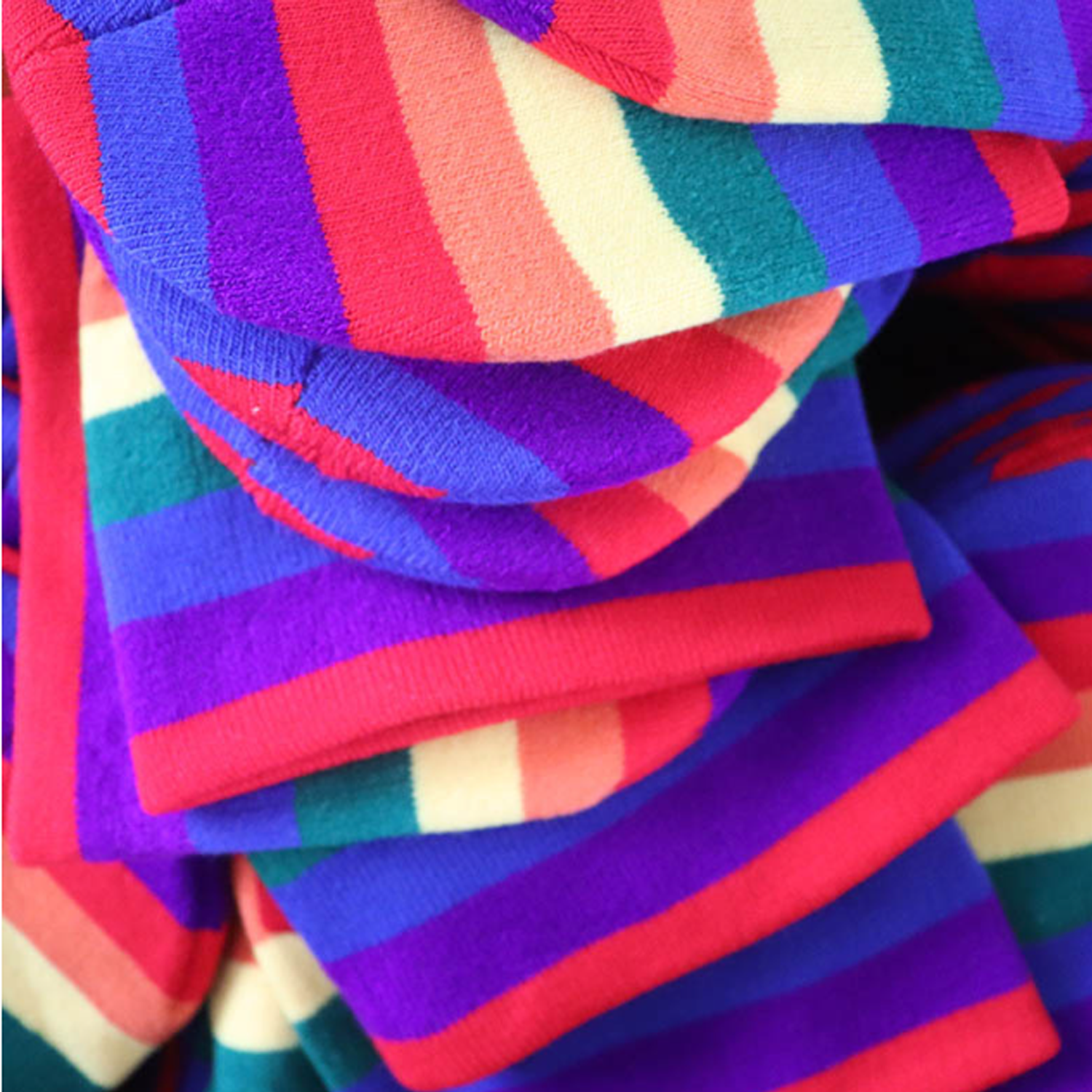 Kids Rainbow Knit Hat 3