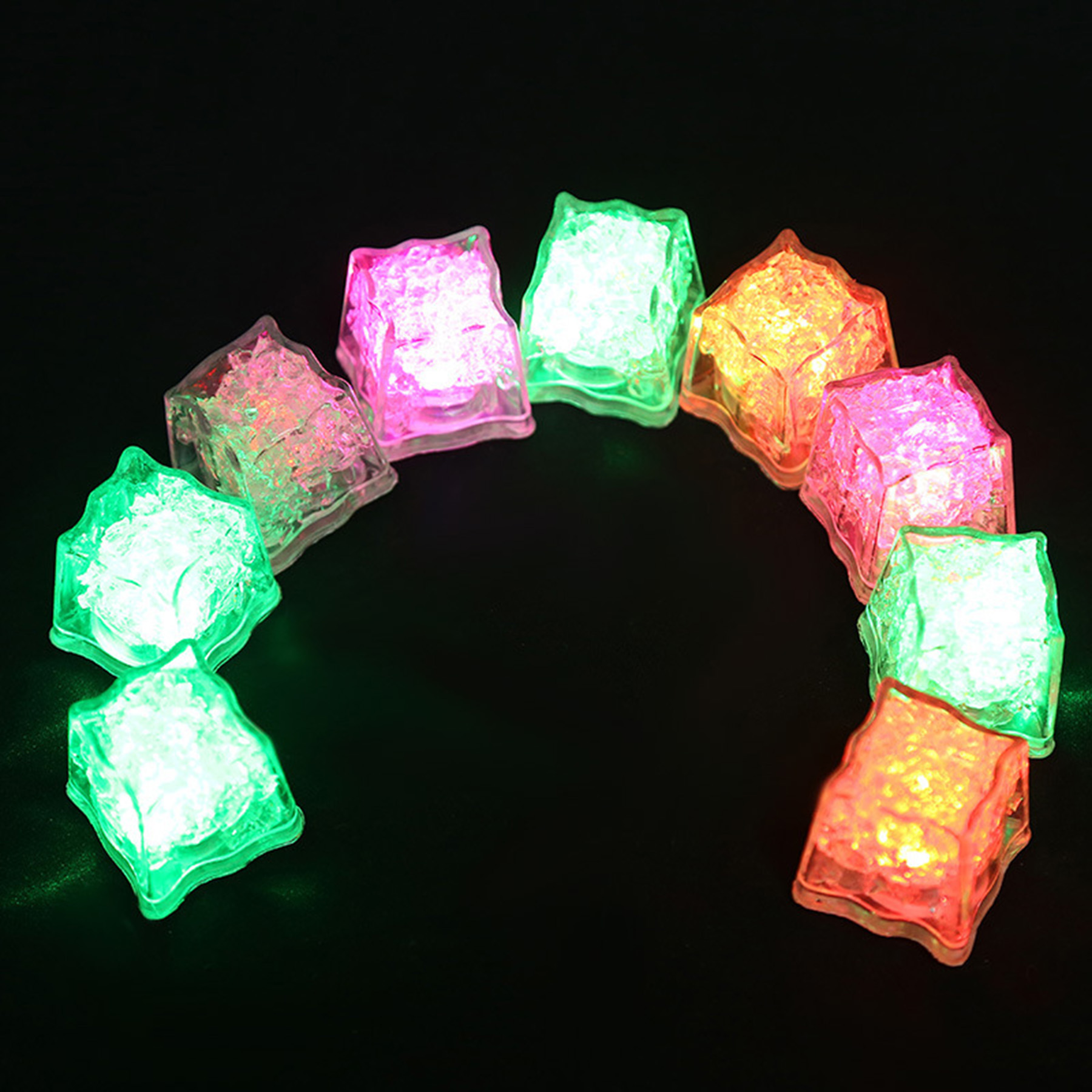Led Ice Cube Shape Light 2