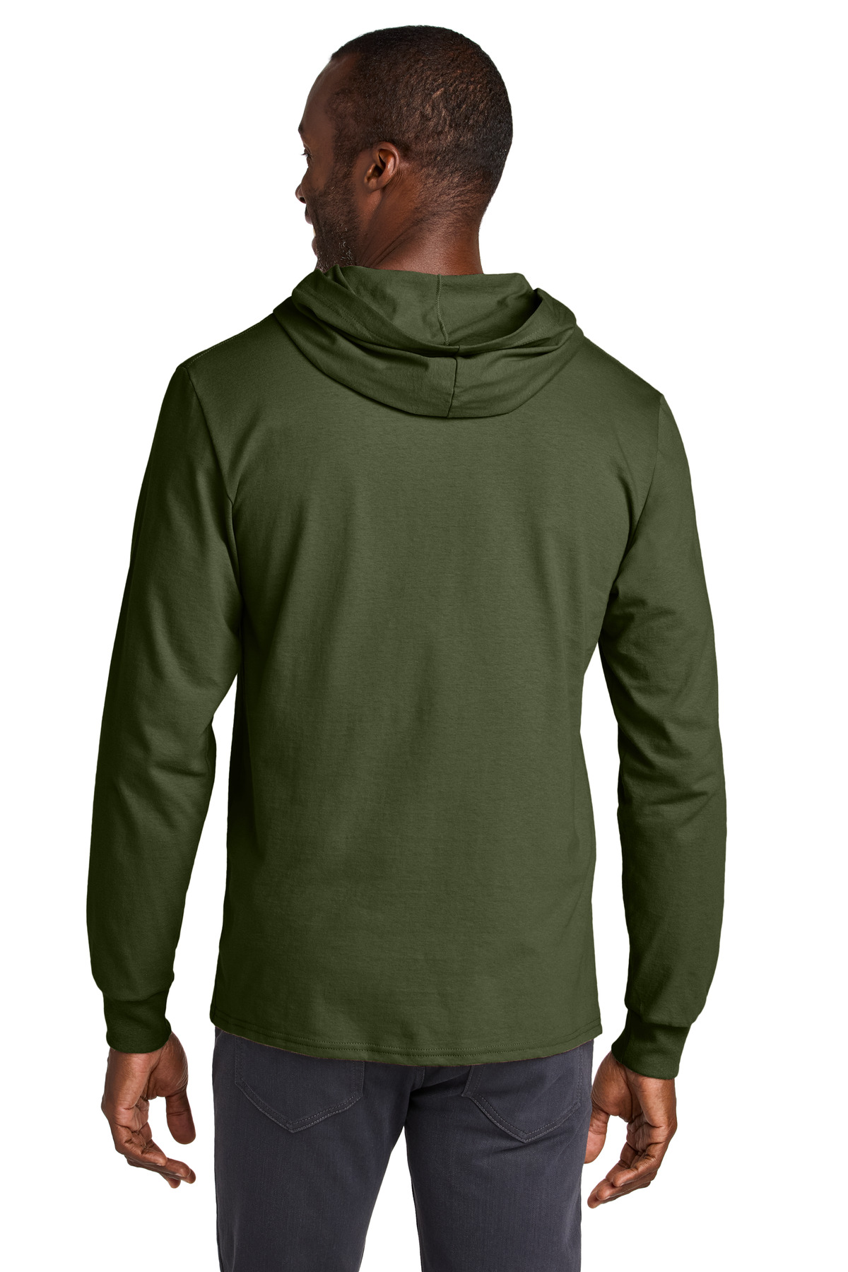 Jerzees Classics Unisex Cotton Long Sleeve Hooded T-Shirt 363LH 56