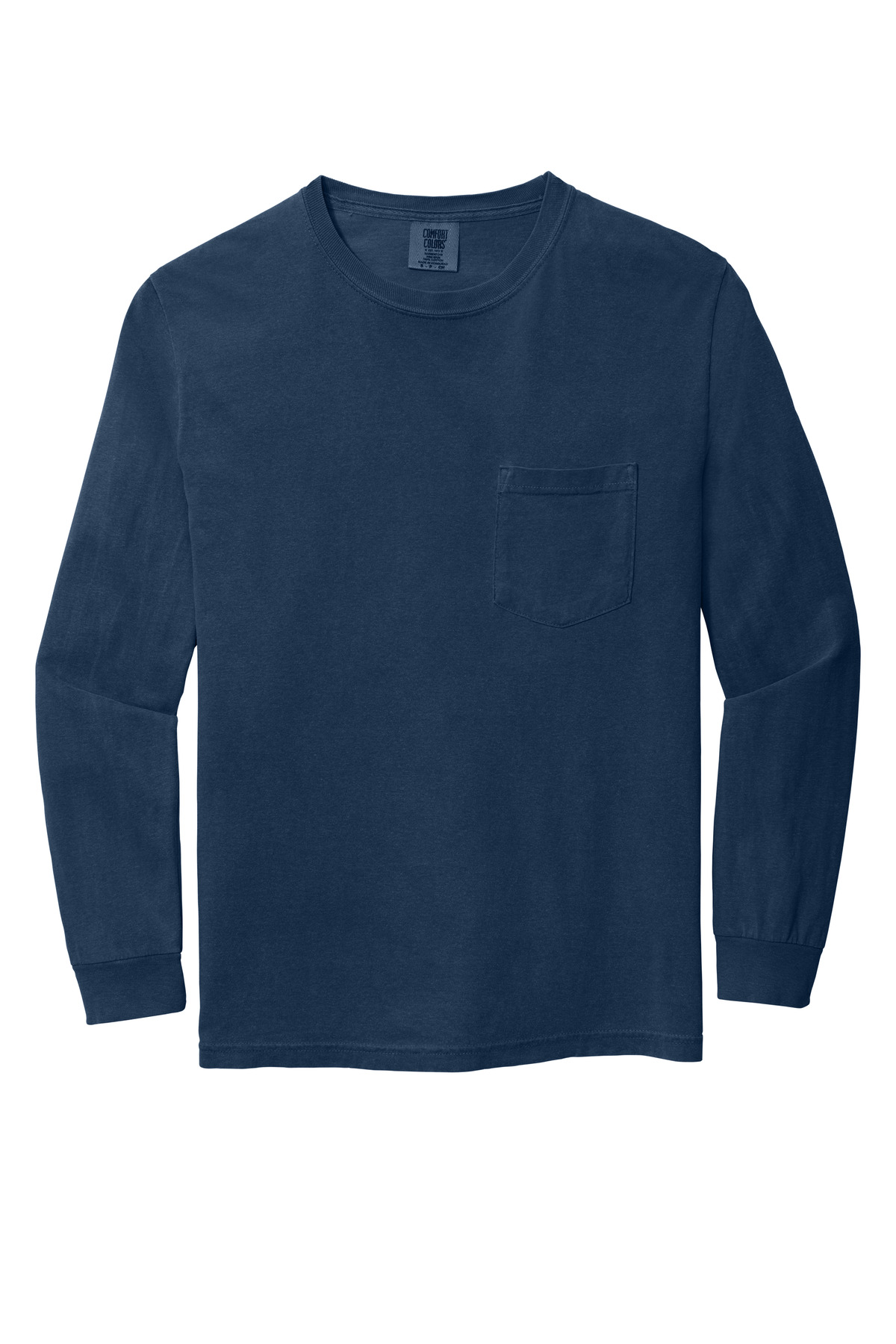 COMFORT COLORS Heavyweight Ring Spun Long Sleeve Pocket Tee. 4410 182