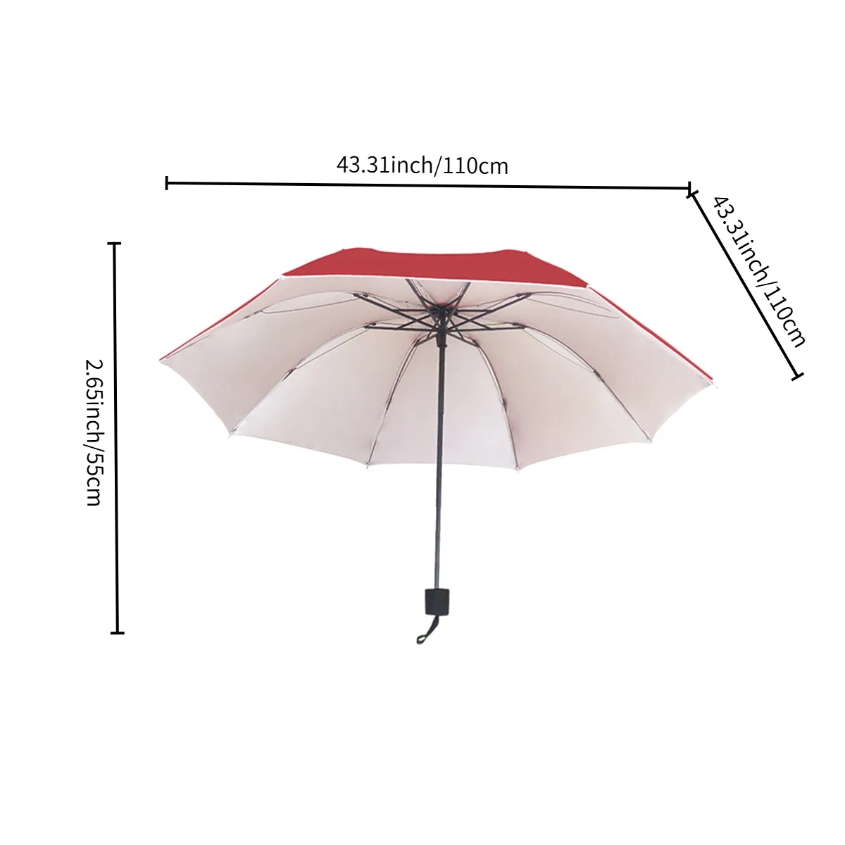 Compact Folding Umbrella for Promotions 5