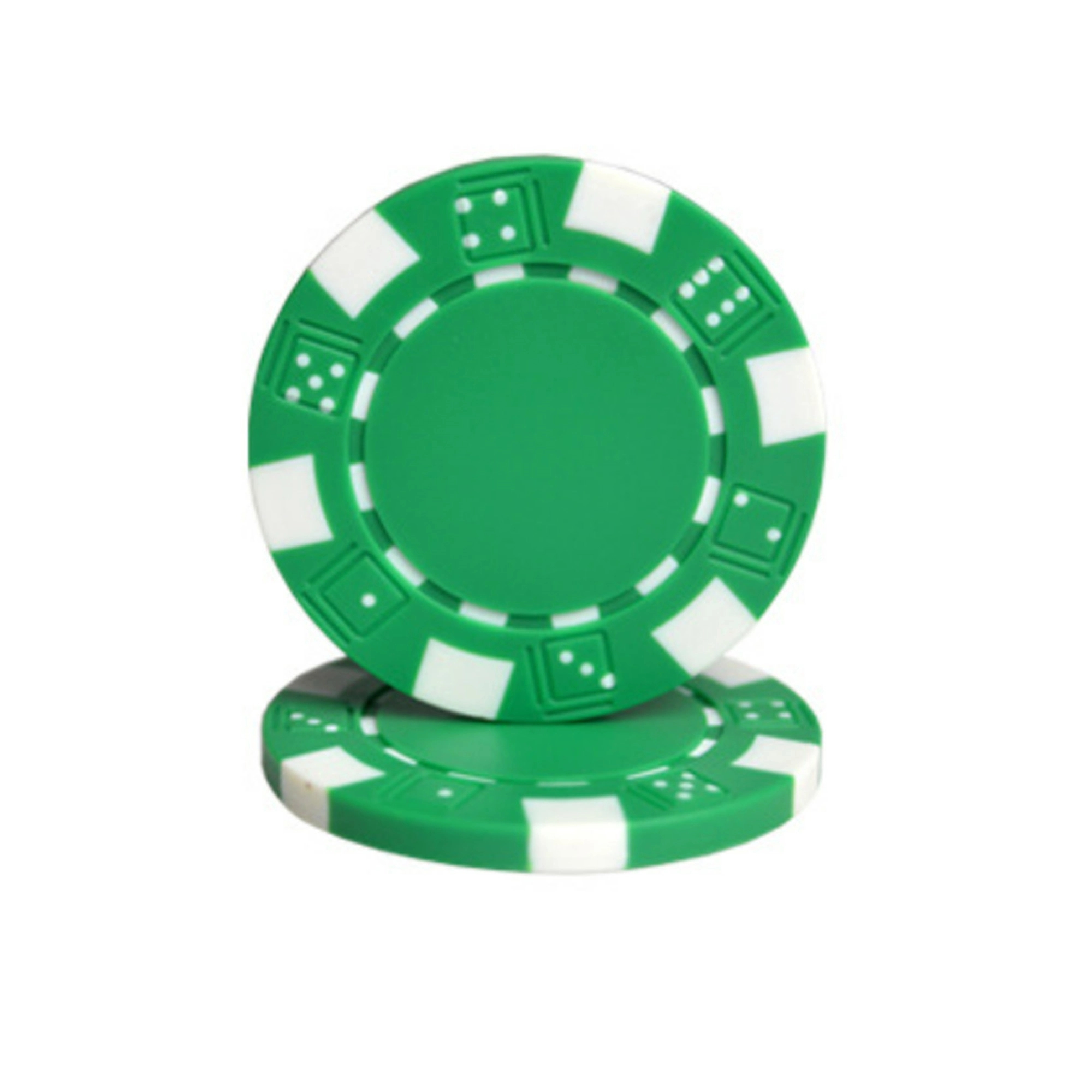 Clay Composite Dice Striped Casino Poker Chips 7