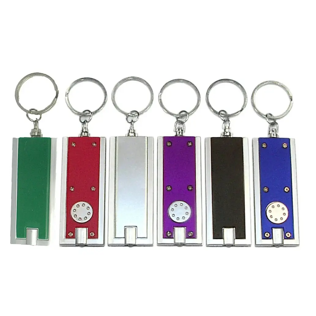 Mini Led Keychain Flashlight(Batteries Included) 8
