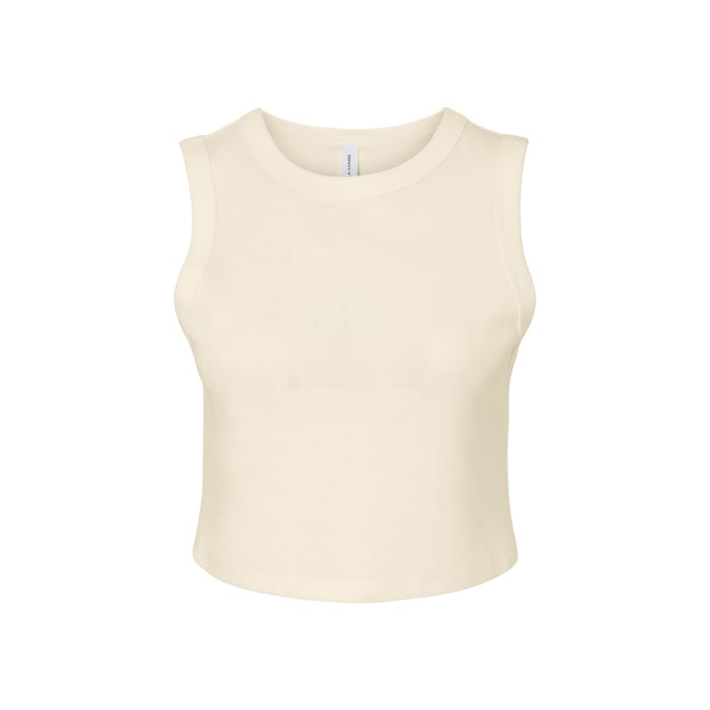 Bella + Canvas Ladies' Micro Rib Muscle Crop Tank 53