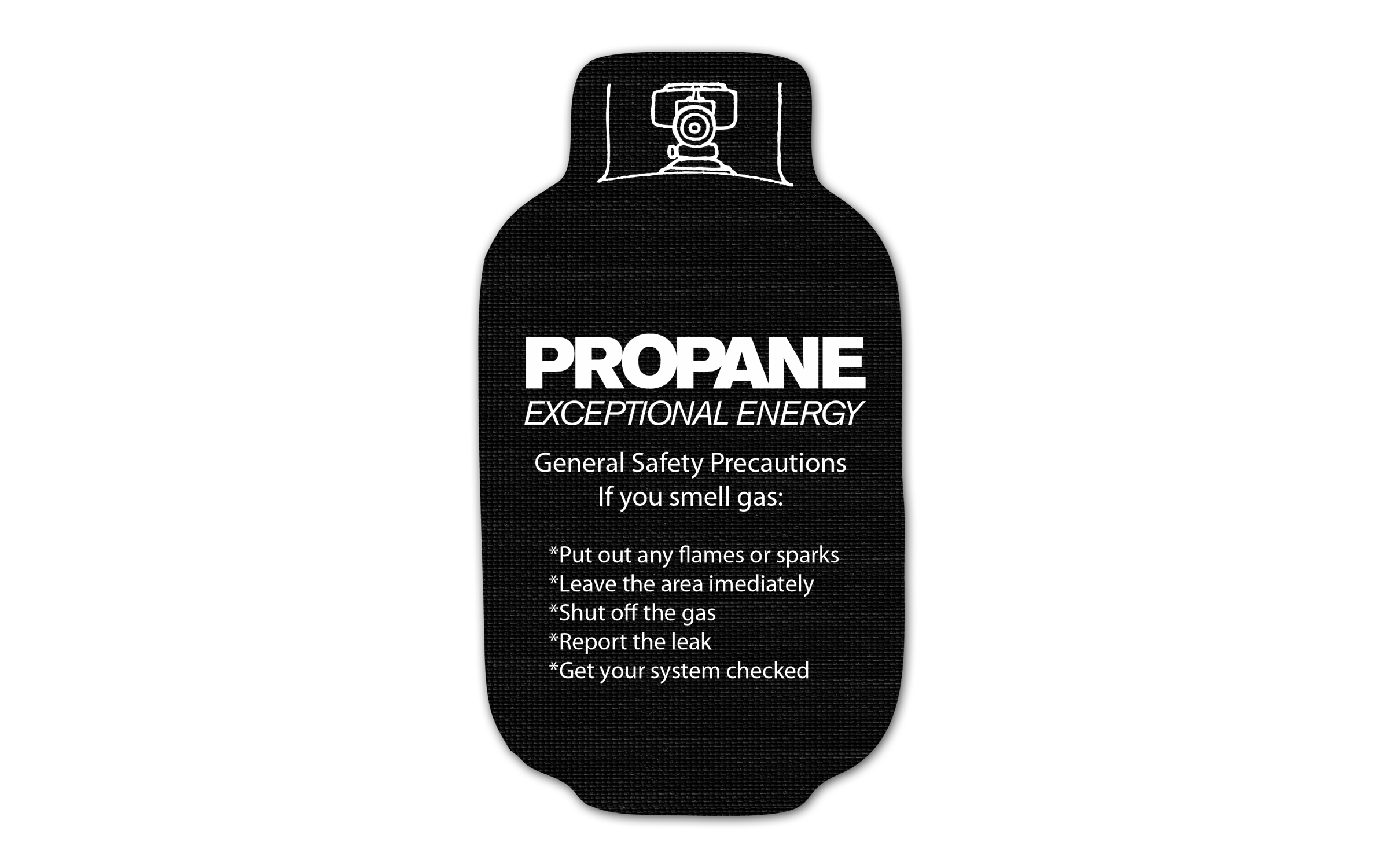 Propane Tank Vinyl Jar Opener 41