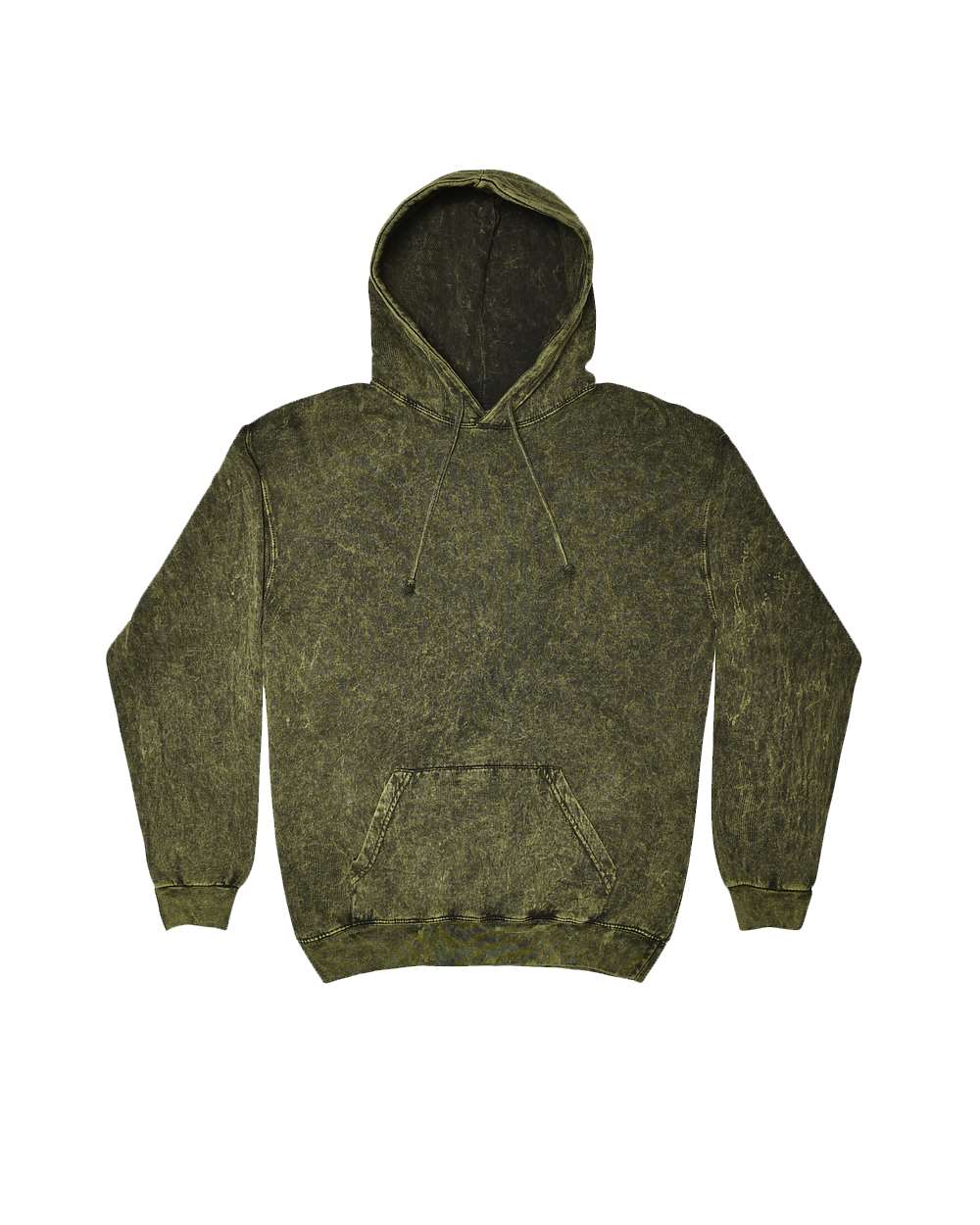 Unisex Mineral Wash Hooded Sweatshirt - 8300 9