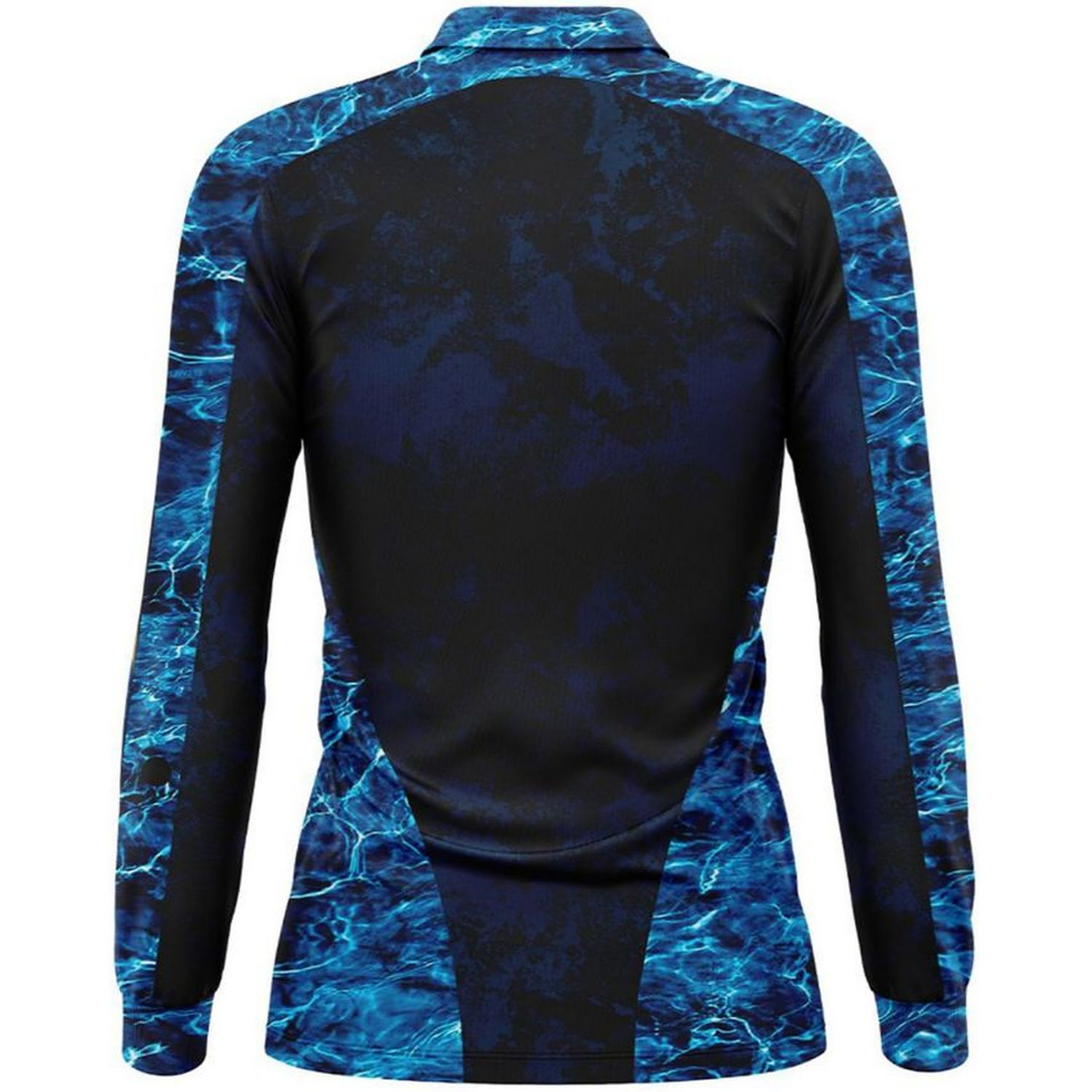 Mossy Oak® Women's 4.4 oz. Polyester Interlock Long Sleeve Polo Shirt, UPF 50+ 6