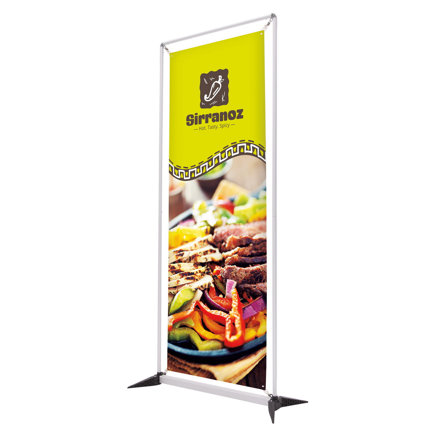 3.5' FrameWorx Banner Display Kit (Single-Sided, 13 oz. Smooth Scrim Vinyl) 14