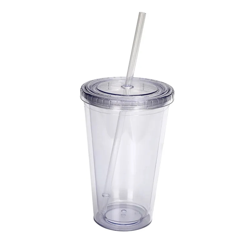 Double Wall Cup With Straw 4