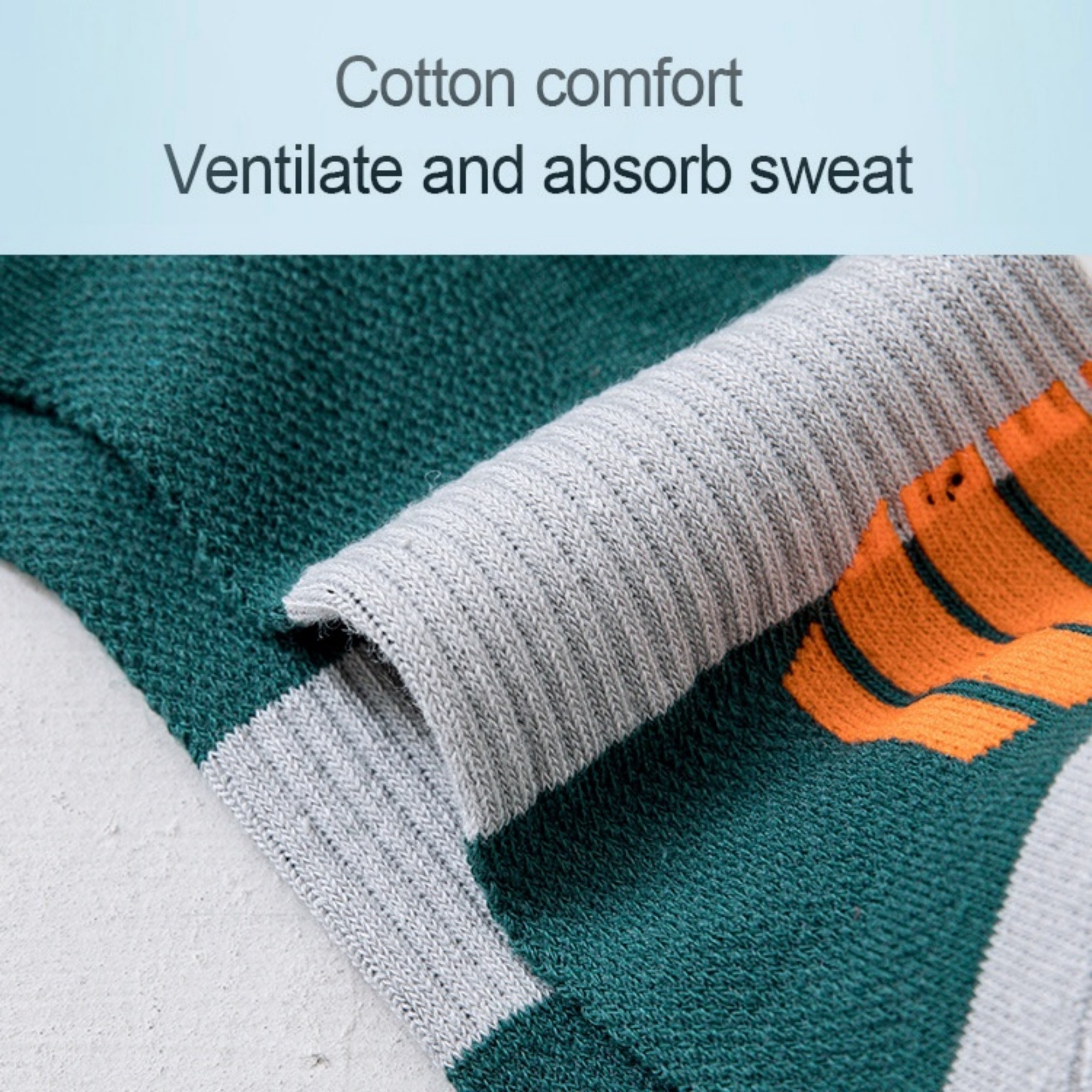 Men's Mid-Calf Sports Socks 4