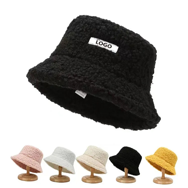 Winter Faux Fur Bucket Hat 1