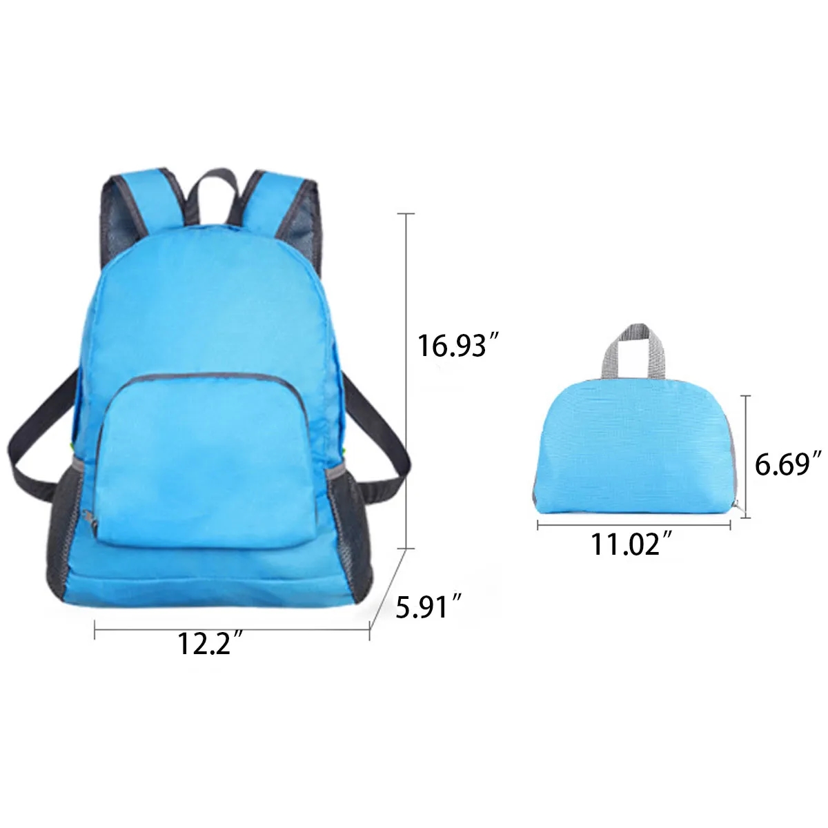Foldable Camping Travel Hiking Daypack Backpack 3