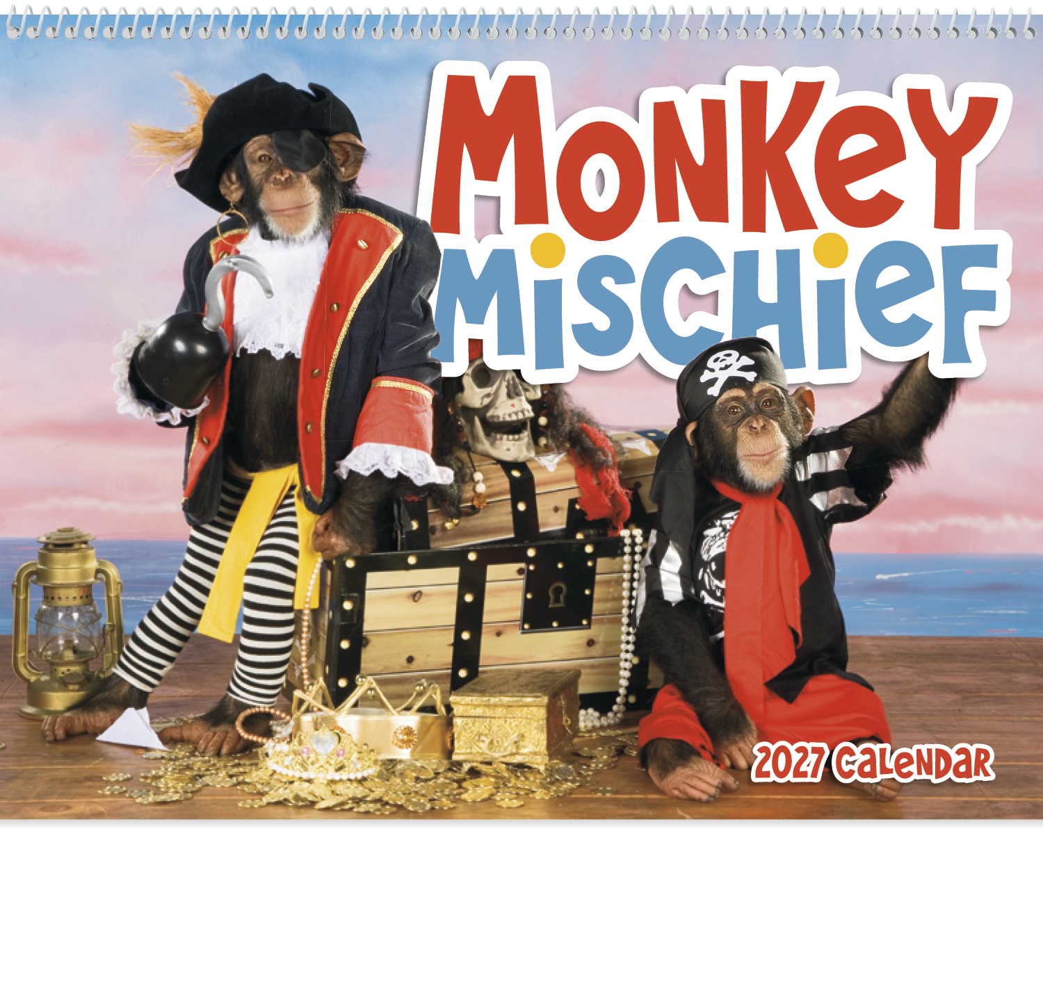 Good Value™ Monkey Mischief - Spiral Calendar 51