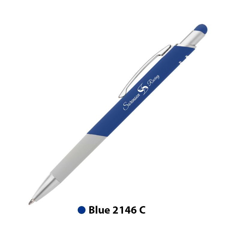 Atherton Softy Metal Pen (Full Color Imprint) 4