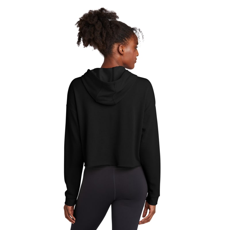 Sport-Tek Women's PosiCharge Tri-Blend Wicking Fleece Crop Hooded Pullover, custom hoodie or sweatshirt with logo imprint 15
