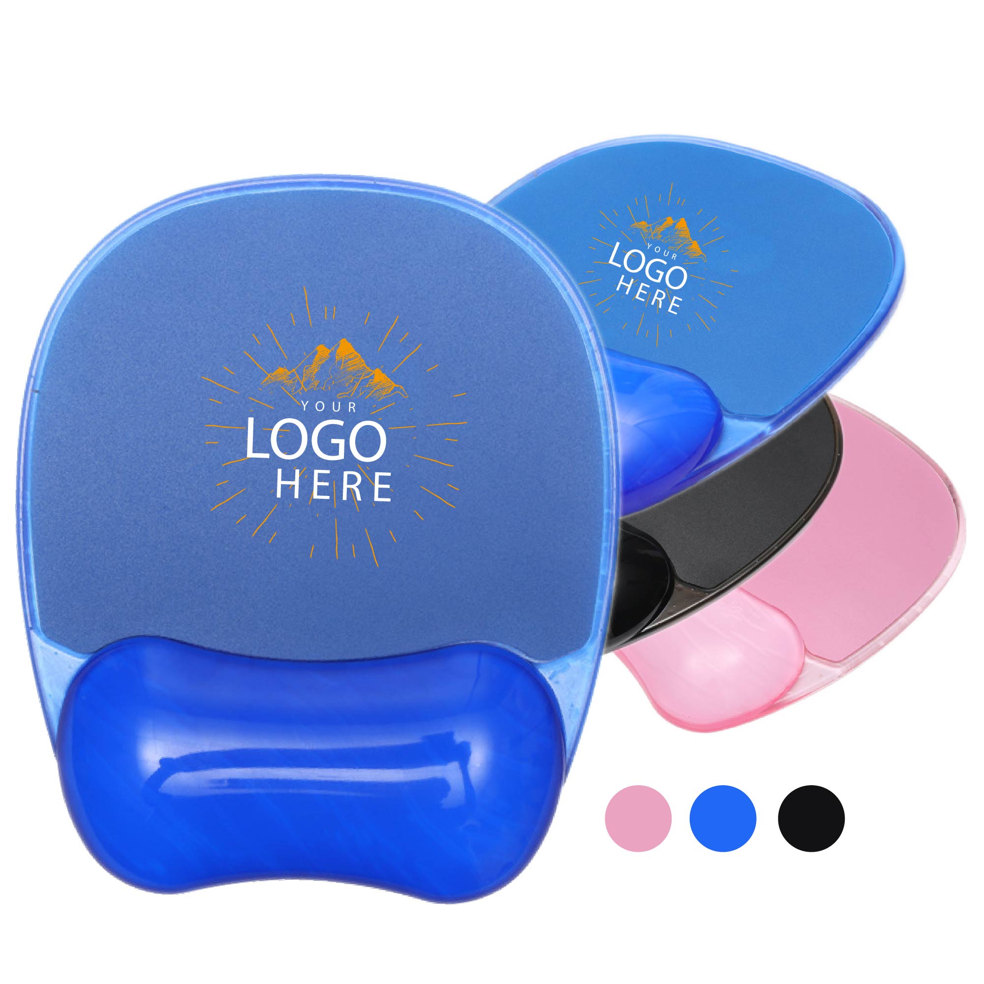 Full Color Silicone Wrist Mouse Pad 1