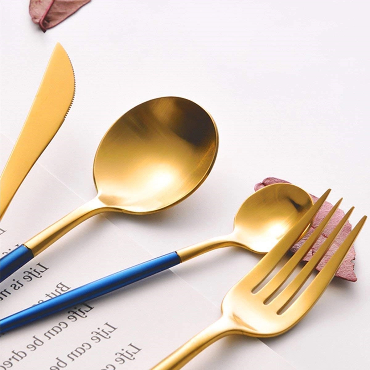 4-Piece stainless Flatware Set 15