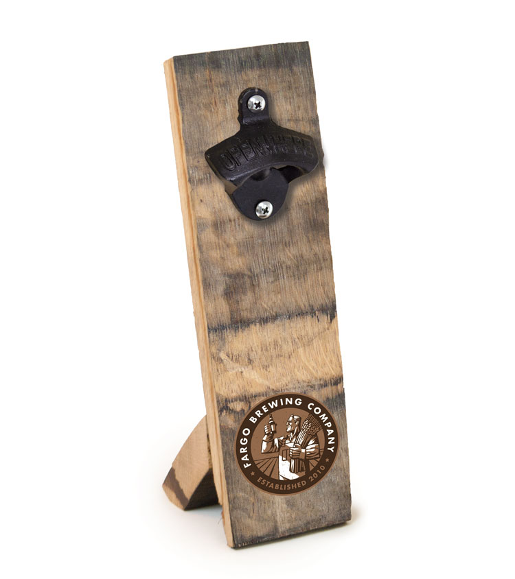 Countertop Stave Bottle Opener