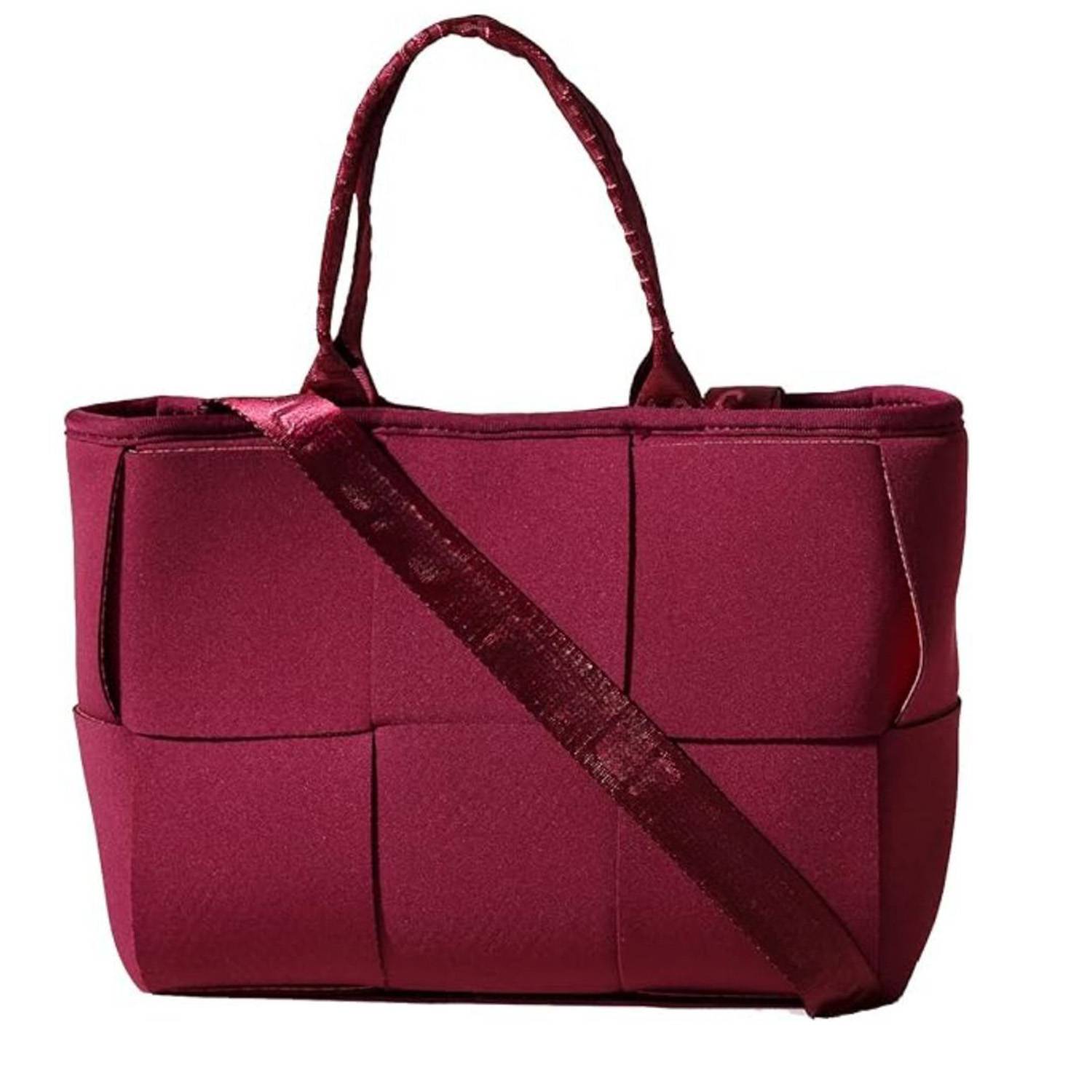 Neoprene Patchwork Design Crossbody Tote Bag for Daily Use 10
