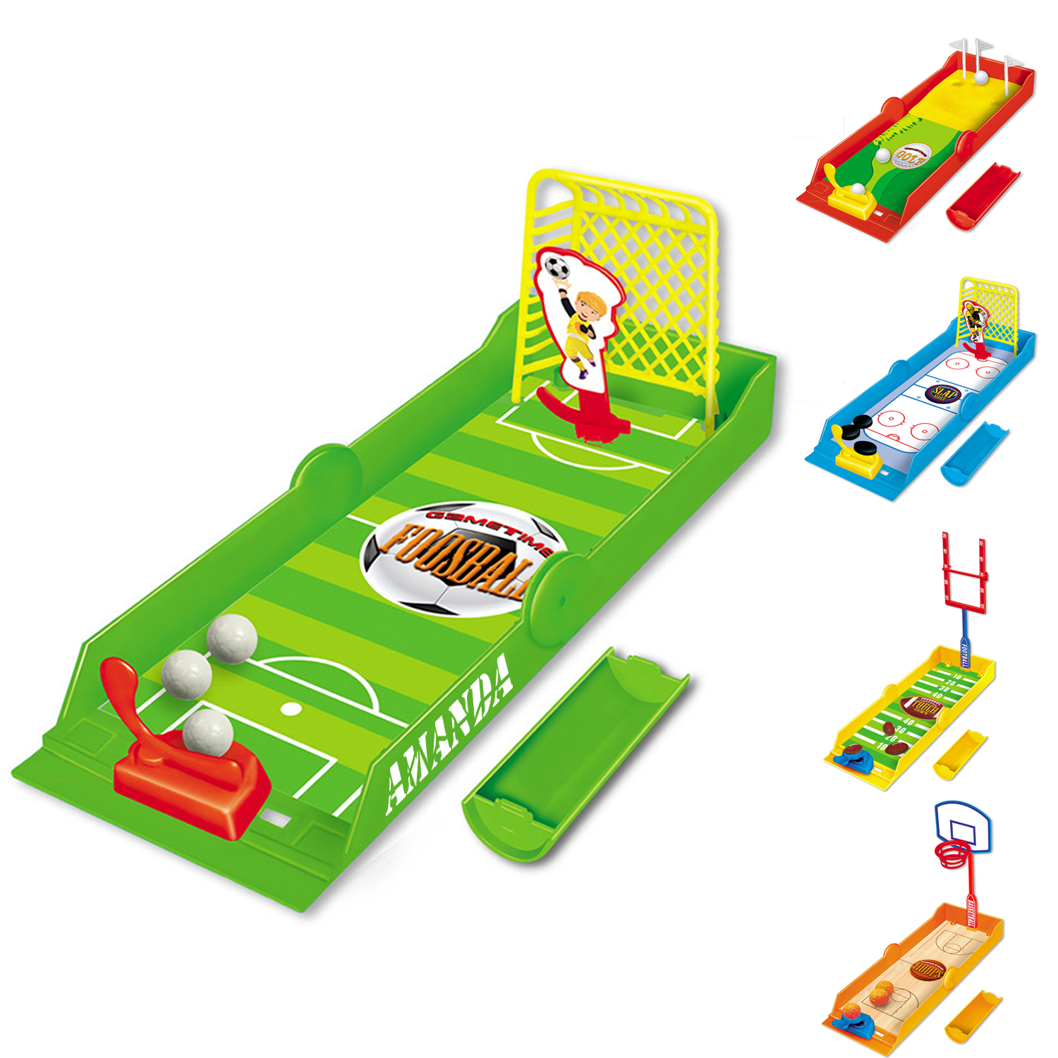 Kids Plastic Foldable Mini Game Table 5