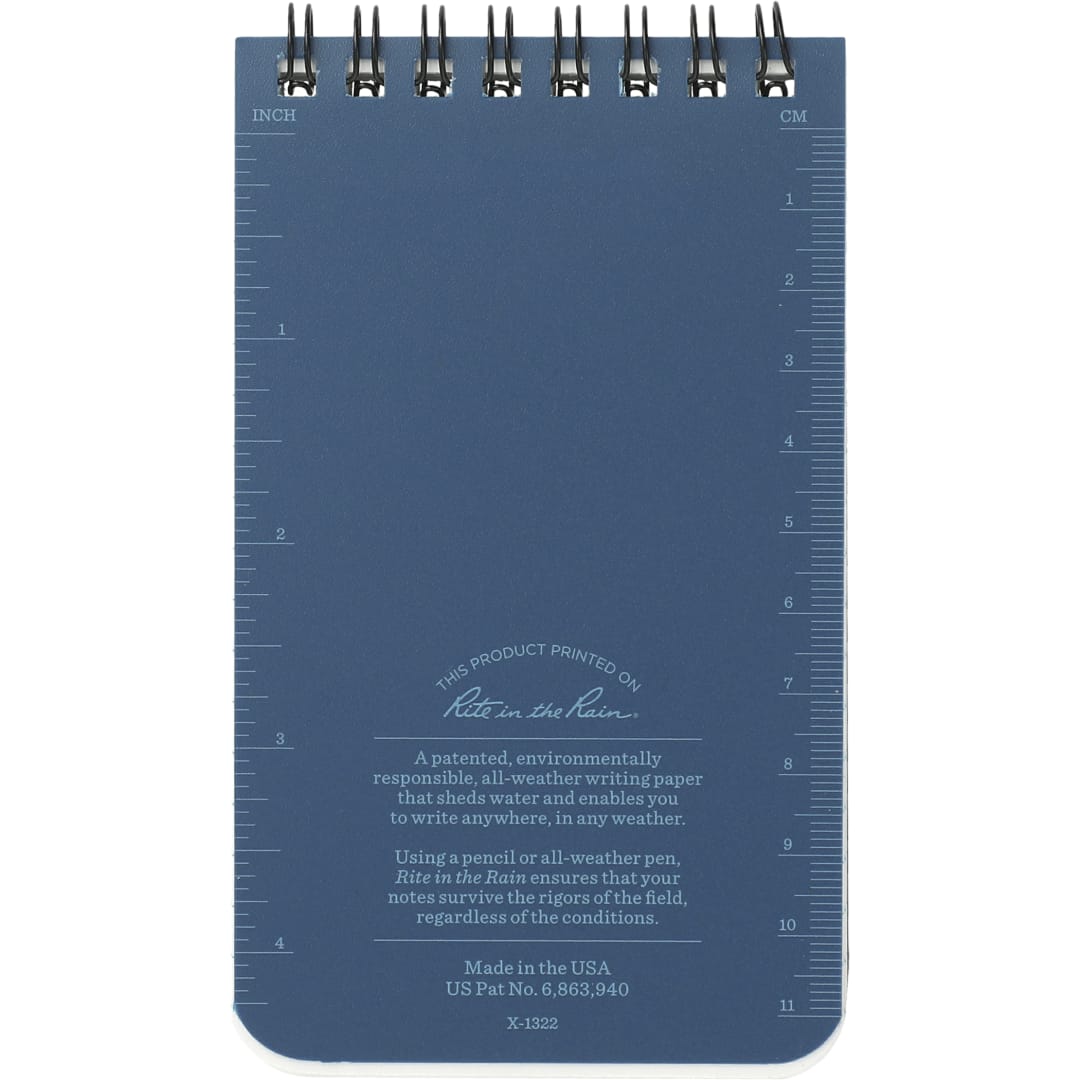 3” x 5” Rite in the Rain Top Spiral Notebook 100