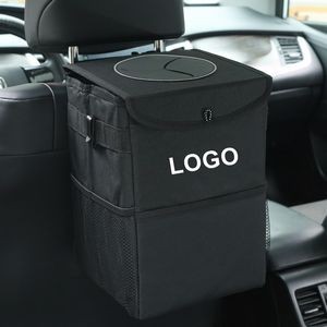 Car Hanging Trash Can 5