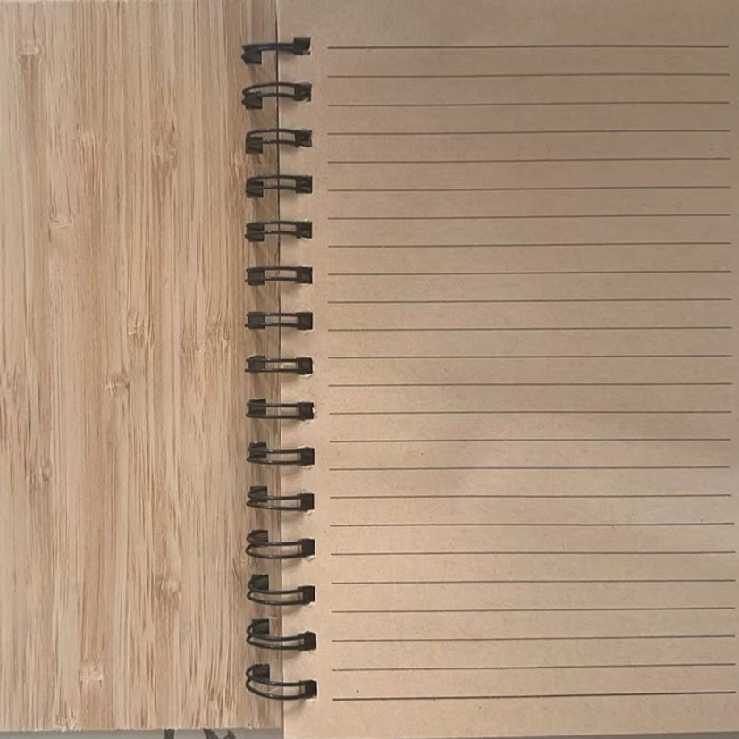 Bamboo Notebook With A Pen 2