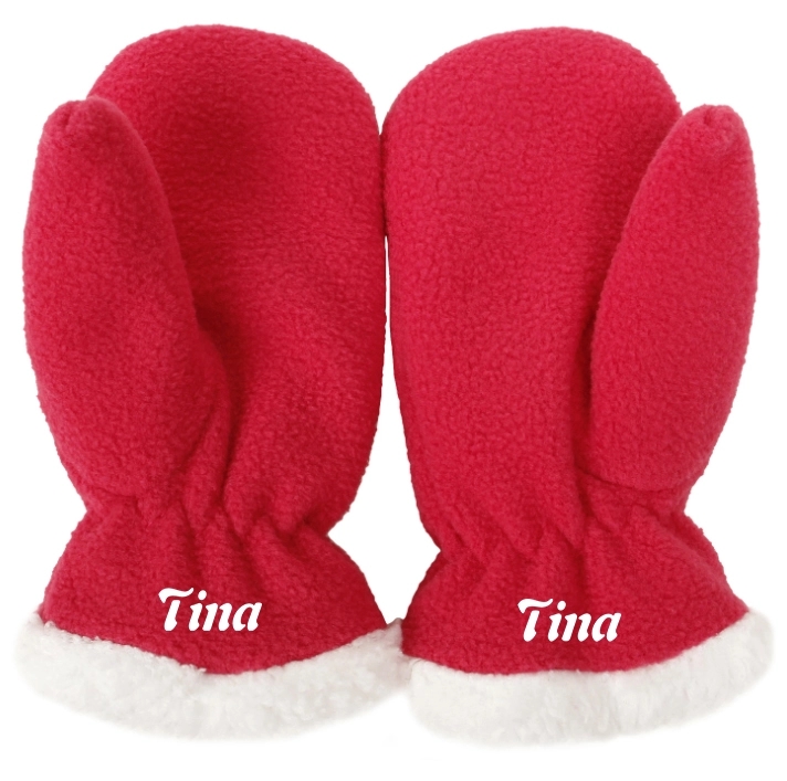 Winter Full Finger Fleece Mittens 10
