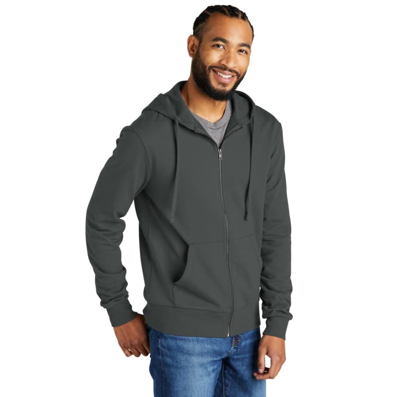 AllMade Unisex Organic French Terry Full-Zip Hoodie 14
