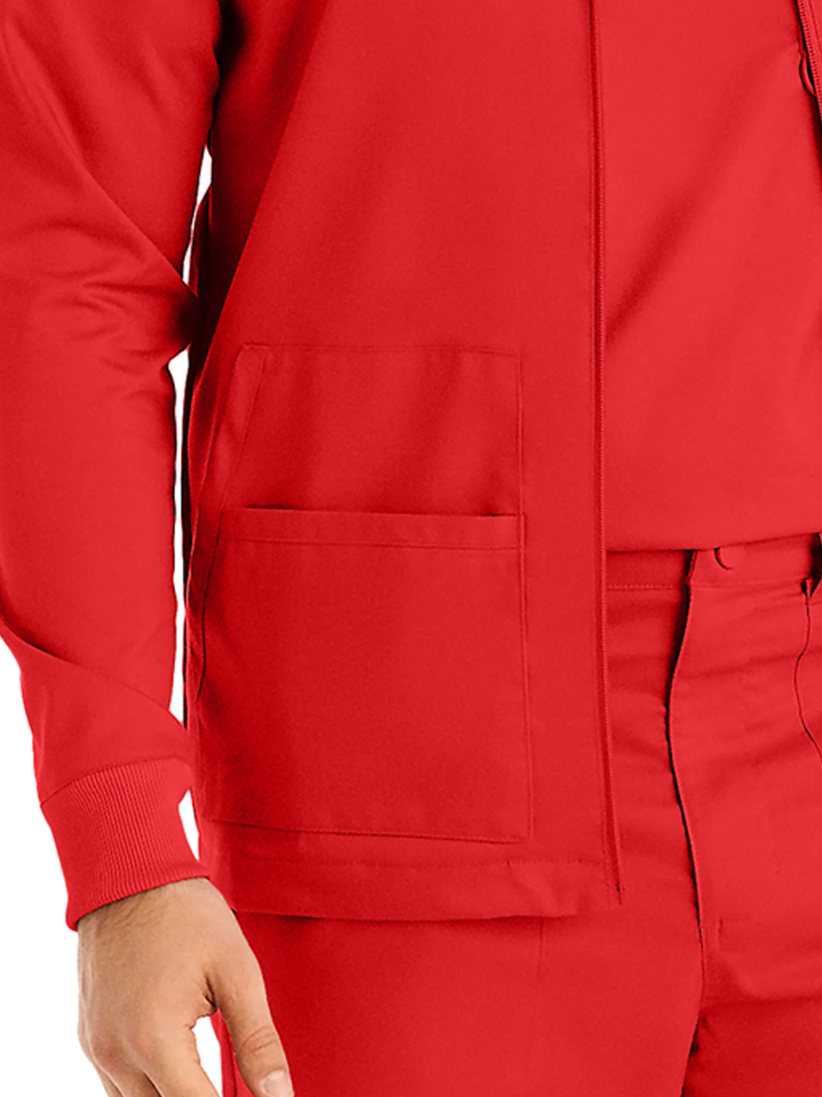 Landau - ProFlex - Men's Four-Pocket Mock Neck Zip-Front Jacket 30