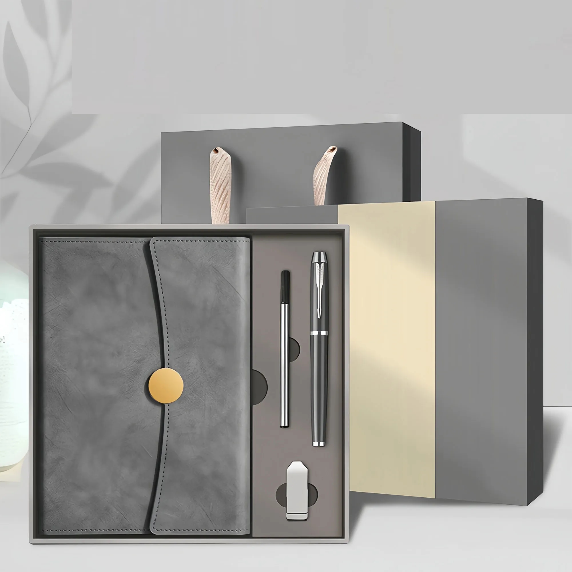 Elegant Custom A5 Notebook Corporate Gift Set 1