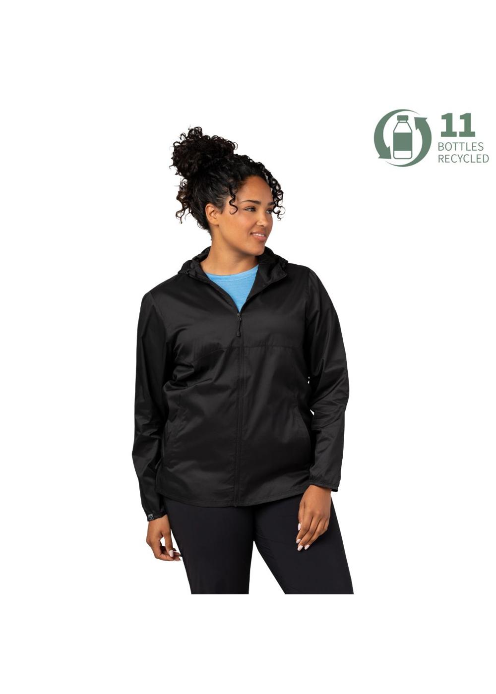 Storm Creek Women's Idealist Water-Resistant Full Zip Hooded Windbreaker 13